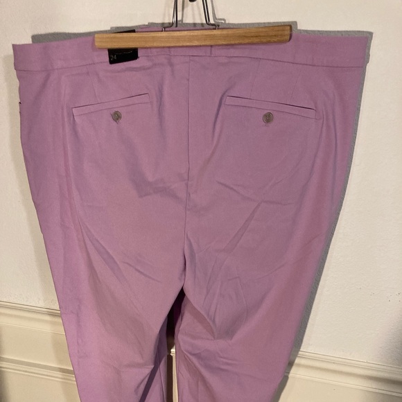 Lilac colored Lane Bryant Ankle Pants Plus size - Picture 2 of 11